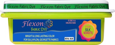 flexon Fabric Dye for Silk georgette Fabrics (Royal Blue)