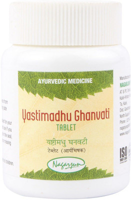 Nagarjun yastimadhu (mulethi) Ghnavati 60 Tab(Pack of 3, 180)