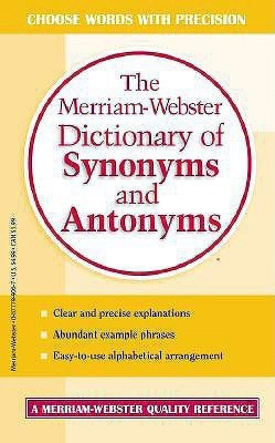 The Merriam-Webster Dictionary of Synonyms and Antonyms(English, Paperback, unknown)