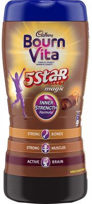 Cadbury Bournvita 5 Star Magic Health Nutrition Drink (500 g, Chocolate Flavored)