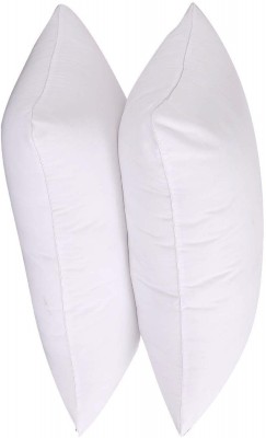 Swikon star Fashion Microfibre Solid Sleeping Pillow Pack of 2(White)