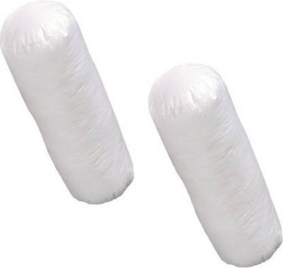 Swikon star Microfibre Solid Bolster Pack of 2(White)