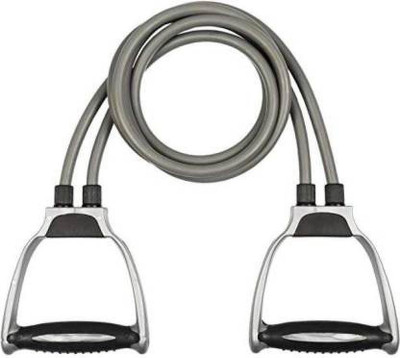 BITTERTECH BittertechSPIRITED Workout Double Toning Tube Resistance Tube(Grey)
