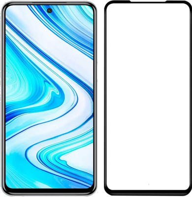 Kruvln Edge To Edge Tempered Glass for Redmi Note 9 Pro Max(Pack of 1)