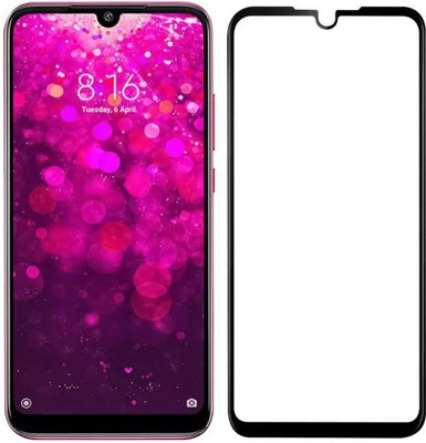 Pannu Edge To Edge Tempered Glass for Redmi 9(Pack of 1)