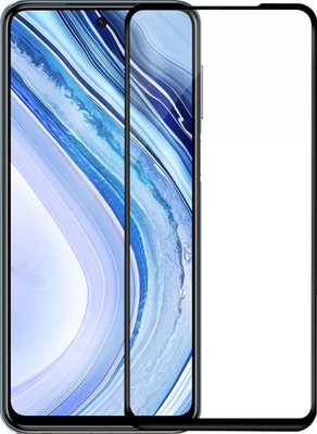 Kruvln Edge To Edge Tempered Glass for Redmi Note 9 Pro Max(Pack of 1)