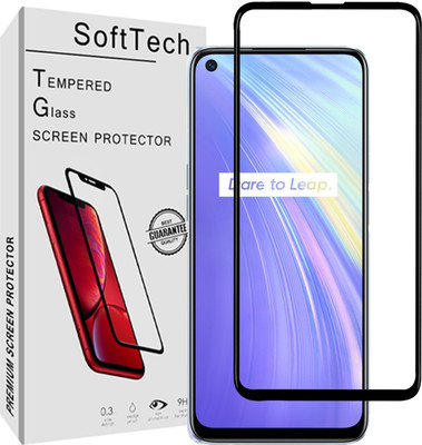SoftTech Edge To Edge Tempered Glass for Realme Narzo 20 Pro, Realme 7i, Realme 6i, Realme 7, Realme 6(Pack of 1)