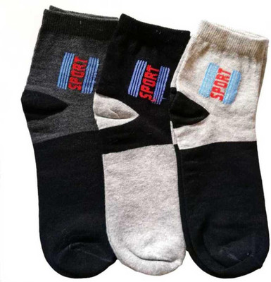 SS CLOTHING - Dress In Style Men Printed Ankle Length(Pack of 3)
