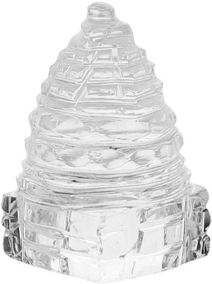 Trishakti Enterprises Crystal Sphatik Shree Yantra (30 gm) Stoneware Yantra(Pack of 1)