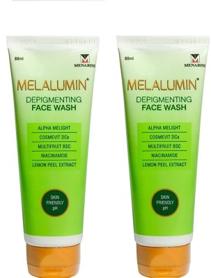 Melalumin FACE WASH PACK OF 2 Face Wash(60 ml)