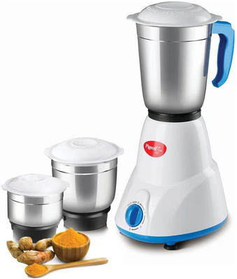 Pigeon Jx4 Gusto 550 W Mixer Grinder(White, 3 Jars)