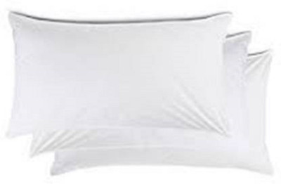 Changers Polyester Fibre Solid Sleeping Pillow Pack of 3(White)