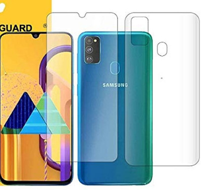 RUNEECH Front and Back Screen Guard for SAMSUNG GALAXY M30S, SAMSUNG M30s(Pack of 2)