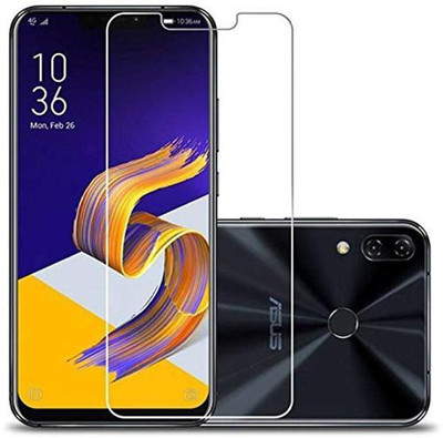 ISHANGEL Tempered Glass Guard for Asus Zenfone Max Pro M2, Gorilla Hammer Proof, flexible fiber unbreakable Screen Protector, [Not a Tempered Glass](Pack of 1)