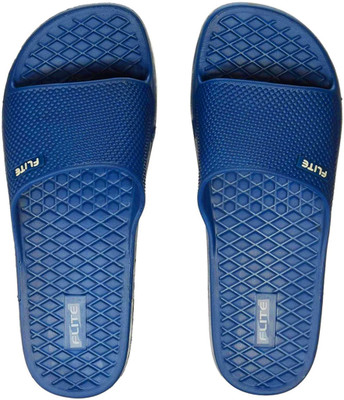 FLITE Men Slides(Blue , 8)