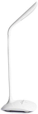 REXBURG Rechargeable Led Emergency Desk Table Lamp Student Reading Light Foldable G126 Study Lamp(40 cm, White)