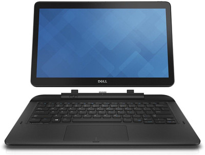 (Refurbished) DELL Latitude Core M - (8 GB/128 GB SSD/DOS) E7350 2 in 1 Laptop(13.3 inch, Black)