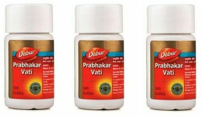Dabur Prabhakar Vati pack of 3(Pack of 3, 40)