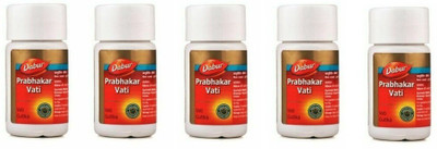 Dabur Prabhakar Vati pack of 5(Pack of 5, 40)