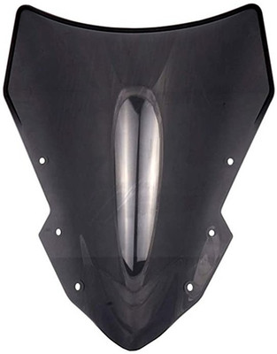 auto trends Universal fitting visor in black Bike Headlight Visor