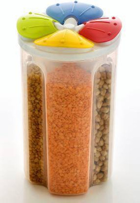 NEWON Plastic Grocery Container  - 2000 ml(Multicolor)