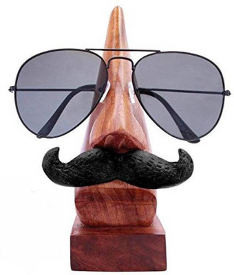 Art House 1 Compartments Wooden Spectacles, Sunglasses(Brown)