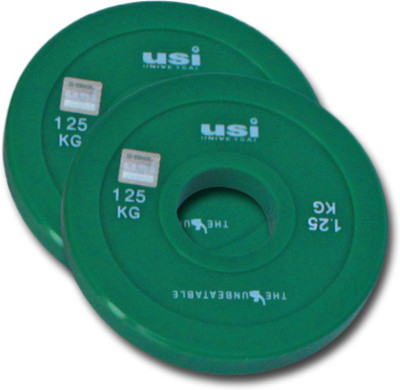 usi 2.5 kg Weight Plates , Weight Plates For Home Gym , FRACTION PLATES FP_1.25 Home Gym Combo