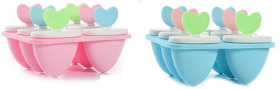 Heinriched 80 ml Manual Ice Cream Maker(Pink, Blue)