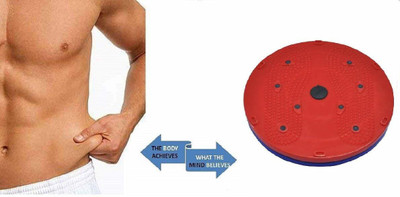 Dinetic Tummy Twister! Lightweight and convenient Embedded magnetic platform Ab Exerciser(Multicolor)