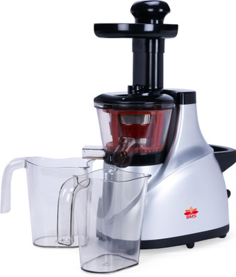BMS Lifestyle slow juicer Slow Masticating Juicer Extractor Slow Cold Press Juicer Machine Quiet Motor Reverse Function Portable Handle Brush&Vegetable...