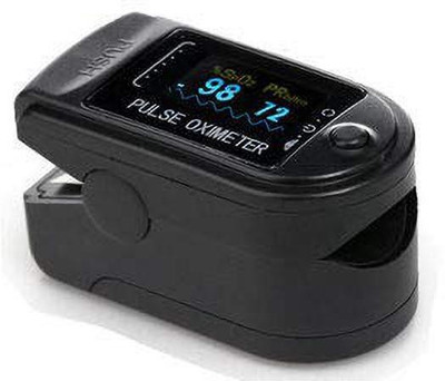 Smart Care Fingertip Pulse Oximeter 500C Pulse Oximeter(Black)
