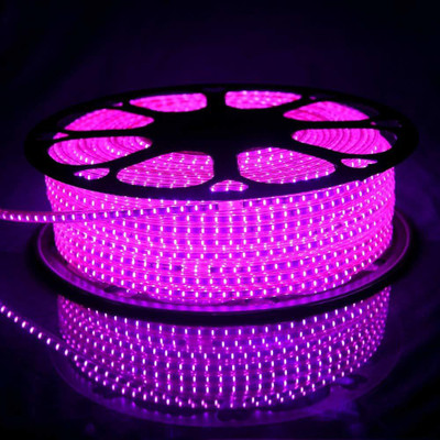 spark world 880 LEDs 10 m Pink Steady Strip Rice Lights(Pack of 1)