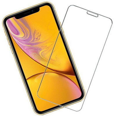 HOBBYTRONICS Tempered Glass Guard for Apple iPhone XR(Pack of 1)
