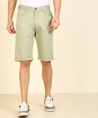 peter-england-university-solid-men-green-chino-shorts