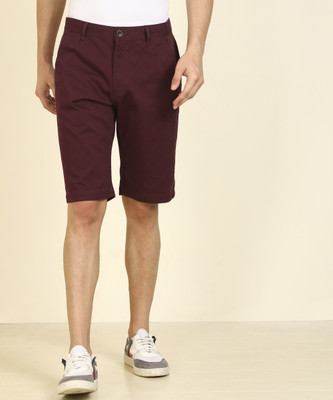 peter-england-university-solid-men-maroon-chino-shorts