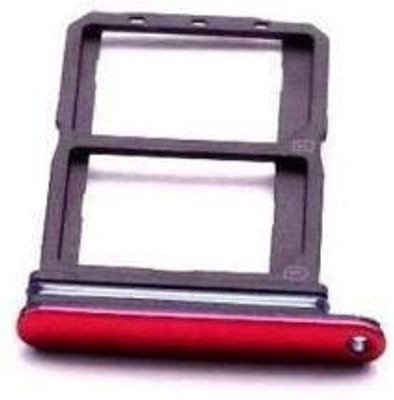 Docile Sim Card Tray(Compatible With VIVO V15 PRO : RED)