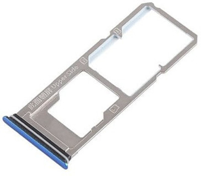 Bay Sim Card Tray(Compatible With VIVO V7 : BLUE)