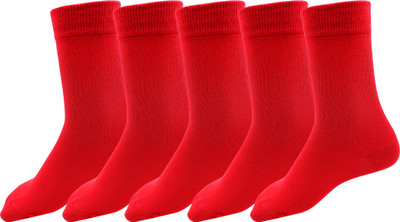 RC. ROYAL CLASS Boys & Girls Solid Calf Length(Pack of 5)