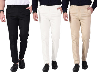 AD & AV Regular Fit Men Multicolor Trousers