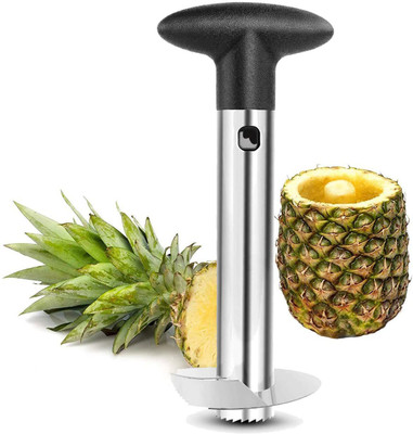 DHYAN ENTERPRISE by DHYAN ENTERPRISE Pineapple cutter Stainless steel Straight machine Pineapple Slicer Pineapple Slicer(Package Contains 1 Stainless Steel Pineapple Cutter)