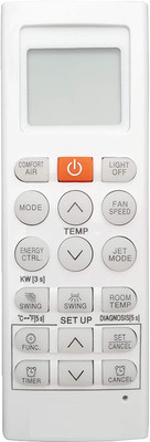 LipiWorld AKB74955602 Dual Inverter AC Remote Compatible for  LG Remote Controller(White)