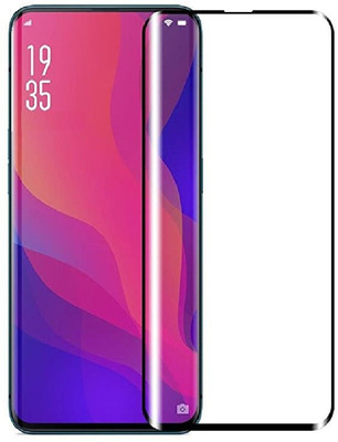 FITSMART Edge To Edge Tempered Glass for Oppo Find X(Pack of 1)