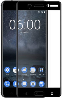 FITSMART Edge To Edge Tempered Glass for Nokia 6(Pack of 1)