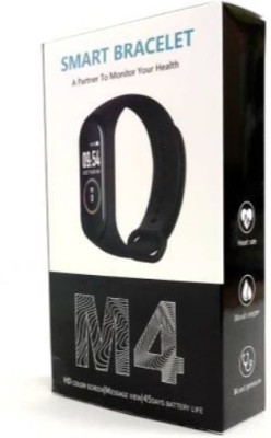 JV VENTURES HWX_2531_mi M4 Band For all Smart phones(Black Strap, Size :...