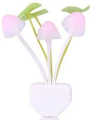 navinta pack of 2 Mushroom Light with Automatic sensor Night Lamp(15 cm, Multicolor)