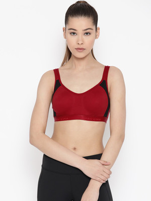 Lady Lyka Women T-Shirt Non Padded Bra(Maroon)