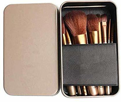 AVTY Makeup Brushes Kit with A Silver Storage Box - Set of 12(Pack of 12)