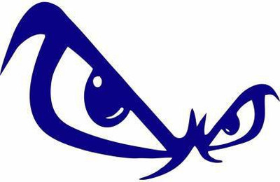 BikerZZZcluB Sticker & Decal for Car & Bike(Blue)