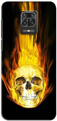 NDCOM Back Cover for POCO M2 Pro Ghost Rider Art Printed(Multicolor, Hard Case, Pack of: 1)