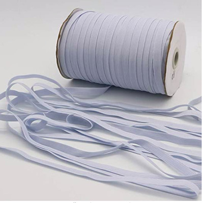 Cossess Knitted White Elastic(300 m)
